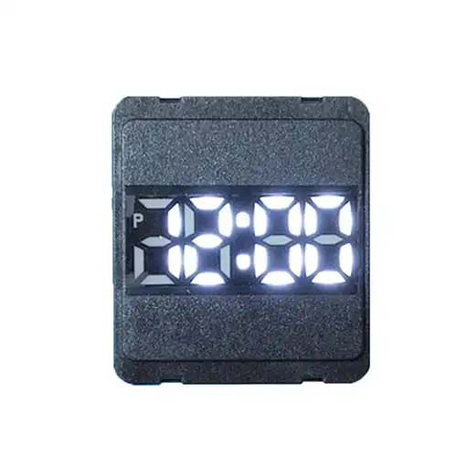 ブルー LED キーパッド電子時計のムーブメント